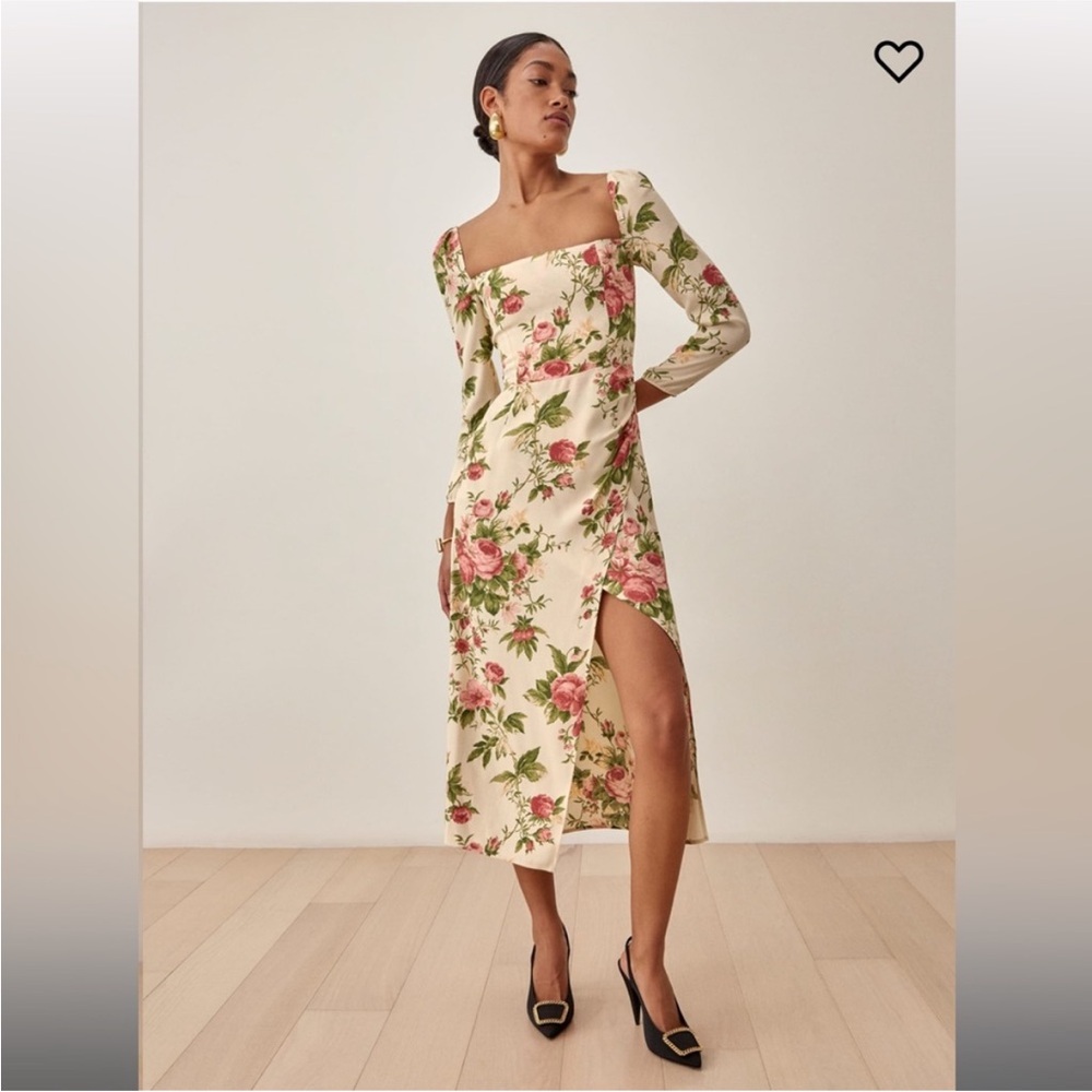 Reformation Hilda Dress in Jardin